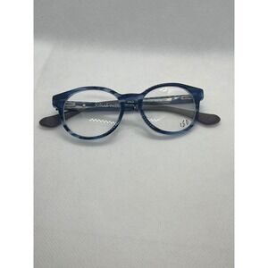 Jonas Paul Paige Blue Marble Round Eyeglasses Frames 43-15-125 SSP